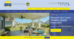 Desktop Screenshot of carolinahomeexteriors.com